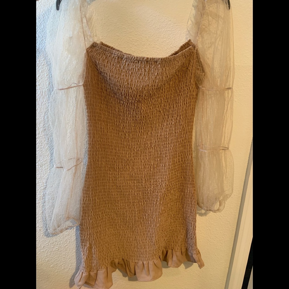 Nude dress